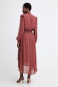 Odjeća BOSS Orange ljetna haljina od viskoze C Domingue 50556647 smeđa