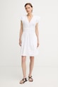 BOSS Orange літня сукня бавовняна C Darico білий 50559093
