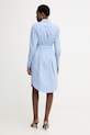 Odjeća BOSS Orange haljina u stilu košulje od pamuka C Delegant 3 50561950 plava