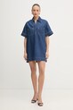 BOSS Orange сукня джинсова C POLO DRESS 50558674 темно-синій SS26