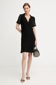 BOSS Orange φόρεμα με βαμβάκι C Eloa 50556367 μαύρο SS26