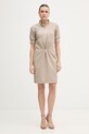 Joop! sukienka 30101969 beżowy SS26