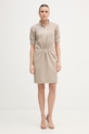 Joop! sukienka 30101969 beżowy SS26