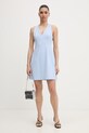 HUGO φόρεμα Kelila 50558174 μπλε SS26
