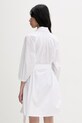Odjeća HUGO haljina od pamuka 50559525 bijela