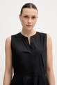 Dkny sukienka bawełniana czarny DJ6D9193