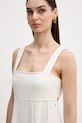 Dkny vestito con lino beige DJ6D9174