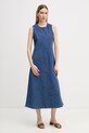 DKNY sukienka letnia jeansowa DJ6D9187 niebieski SS26