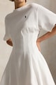 Polo Ralph Lauren JERSY-KNT-DRESSES розкльошена сукня бавовняна білий 211A96342002