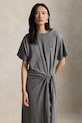Odzież Polo Ralph Lauren sukienka z lyocellu LYOCELL-KNT-DRESSES 211B18063002 szary