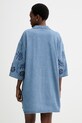 Odzież MUNTHE sukienka jeansowa BELLAR 261130626113 niebieski