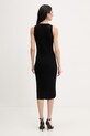 Karl Lagerfeld rochie cu vâscoză B2W13004 negru SS26