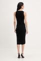 Karl Lagerfeld rochie cu vâscoză B2W13004 negru SS26