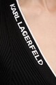 Karl Lagerfeld rochie cu vâscoză B2W13004 negru