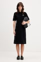 Fred Perry cotton dress D2179 black