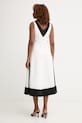 Oblečení Karl Lagerfeld šaty s lyocellem B2W13026 bílá