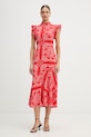 Never Fully Dressed sukienka czerwony NFDDR3261