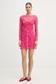 Never Fully Dressed sukienka NFDDR3210 różowy SS26