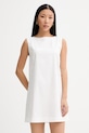 Blugirl Blumarine sukienka z bawełną biały RA6194.T544A