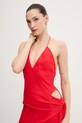 Bardot sukienka czerwony 59760DB4