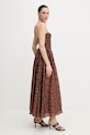 Bardot sukienka 59786DB3 brązowy SS26