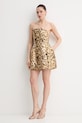 Bardot sukienka 60314DB1 złoty SS26