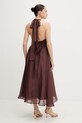 Odzież Bardot sukienka 60361DB brązowy
