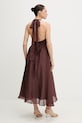 Odzież Bardot sukienka 60361DB brązowy
