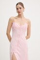Bardot sukienka różowy 60304DB