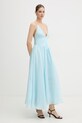 Bardot sukienka 59963DB3 niebieski SS26