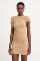 Φόρεμα Retrofete Tianna απλικέ μπεζ R.HL26.12190.17
