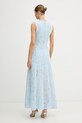 Rotate sukienka rozkloszowana 1155282000 niebieski SS26