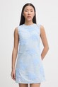 Rotate sukienka letnia bawełniana niebieski 1155592000