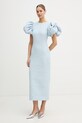 Odzież Rotate sukienka 1155112000 niebieski