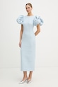 Odzież Rotate sukienka 1155112000 niebieski
