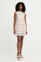 MICHAEL Michael Kors sukienka MS683CWKNE biały SS26