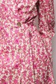 Bizuu sukienka bawełniana GEORGINA GEORGINA.MULTIKOLOR różowy
