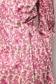 Bizuu sukienka bawełniana GEORGINA GEORGINA.MULTIKOLOR różowy