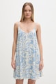 Rip Curl letné šaty z viskózy PARTY PACK modrá 08UWDR