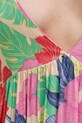 Rip Curl sukienka letnia z wiskozy PARTY PACK 08VWDR multicolor
