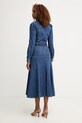 Odzież Morgan sukienka rozkloszowana jeansowa RBIMA granatowy