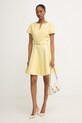 Morgan sukienka rozkloszowana RCARL żółty SS26