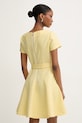 Odzież Morgan sukienka rozkloszowana RCARL żółty