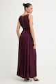 Odzież Morgan sukienka RLOUNA bordowy