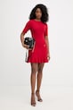 Morgan φόρεμα με βισκόζη RMANOE κόκκινο SS26