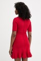 Odzież Morgan sukienka z wiskozy RMANOE czerwony
