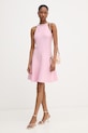 Morgan sukienka z wiskozy RMDIANE różowy SS26