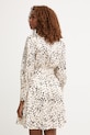 Odzież Morgan sukienka rozkloszowana ROLDA.F beżowy