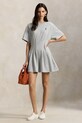 Polo Ralph Lauren sukienka bawełniana szary 211A96342