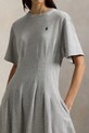 Polo Ralph Lauren sukienka bawełniana szary 211A96342